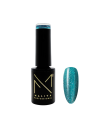 Maliva Gellack Blue Sea Glitter